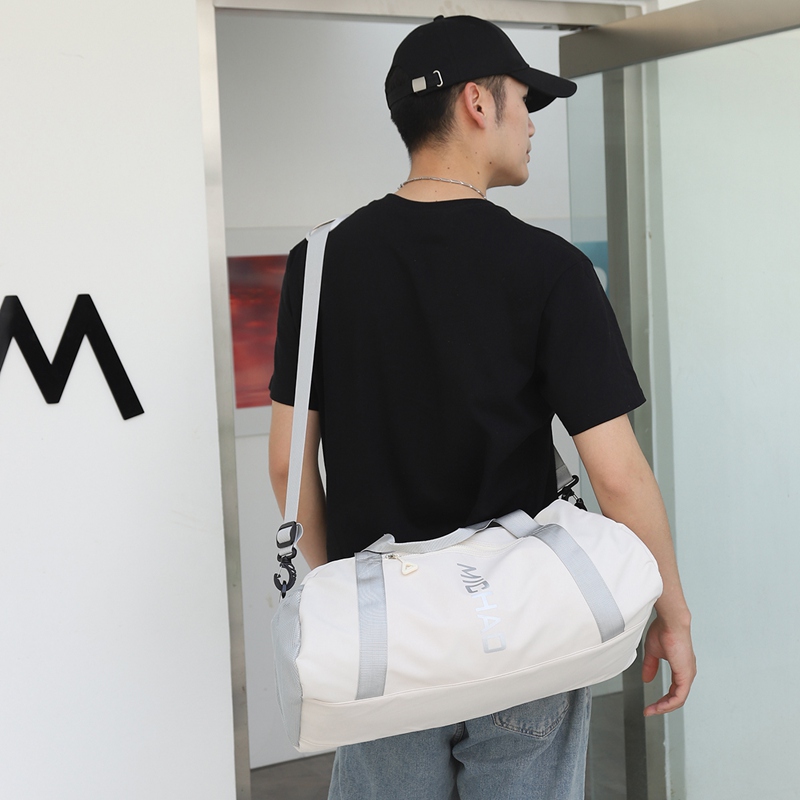 Large Capacity Color Matching Gym Bag，M206