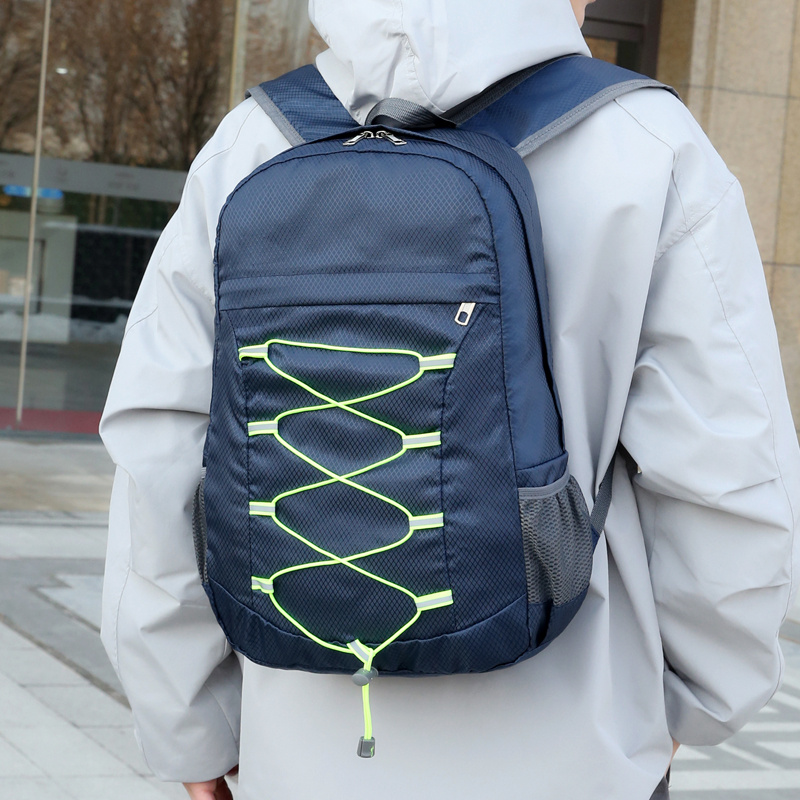 Nylon Ventilated Mesh Mountaineering Backpack，810