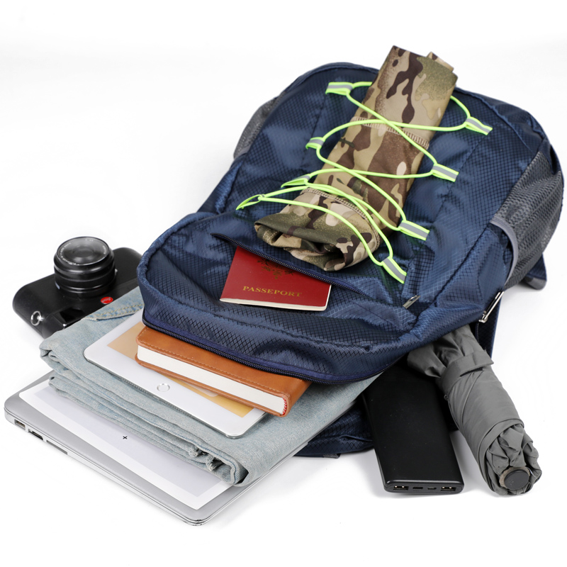 Nylon Ventilated Mesh Mountaineering Backpack，810