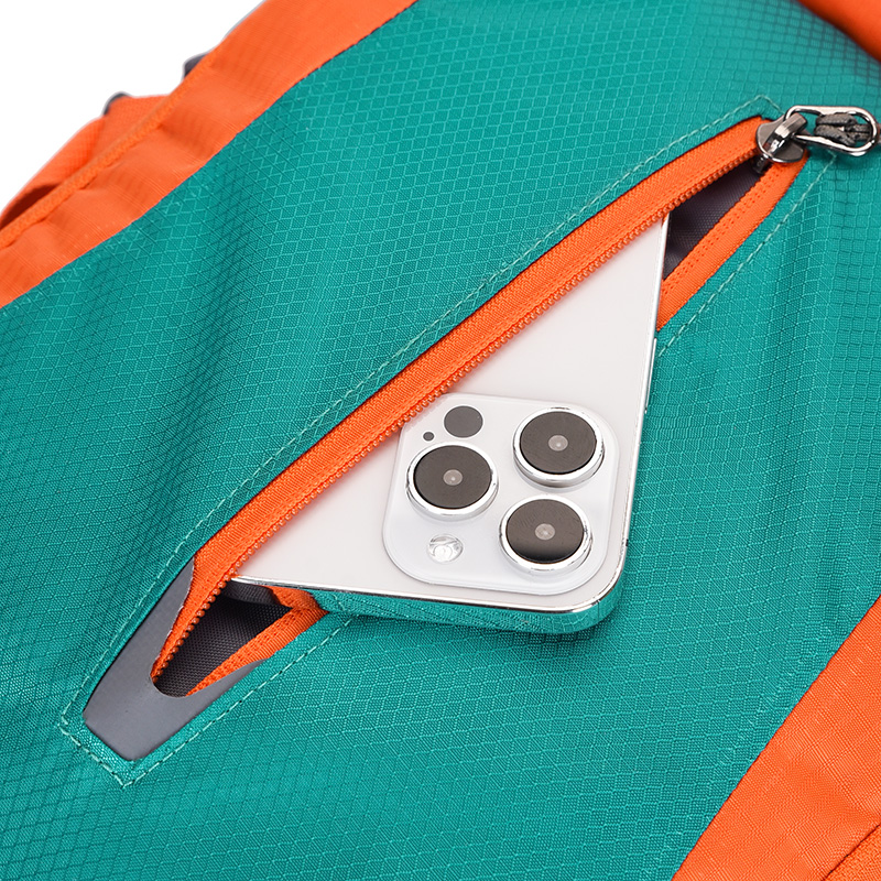 Nylon Ventilated Mesh Camping Backpack，2302