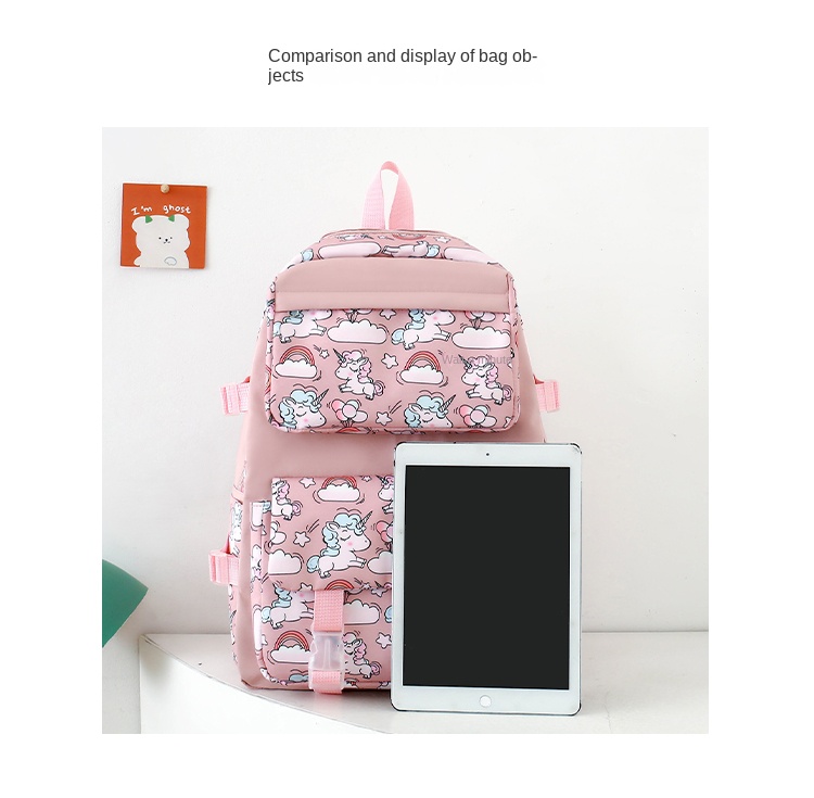 3-in-1 School Backpack Set for Teens – Waterproof Bookbag with Lunch Bag