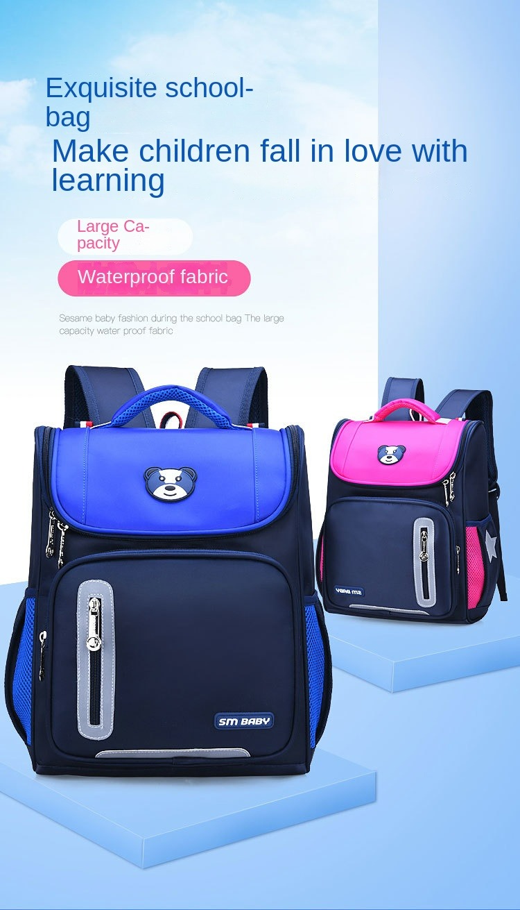 Lightweight Waterproof Student Backpack – Multi-Compartment