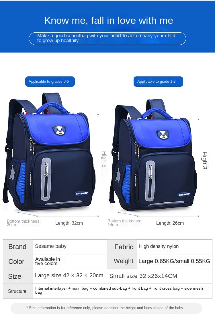 Lightweight Waterproof Student Backpack – Multi-Compartment