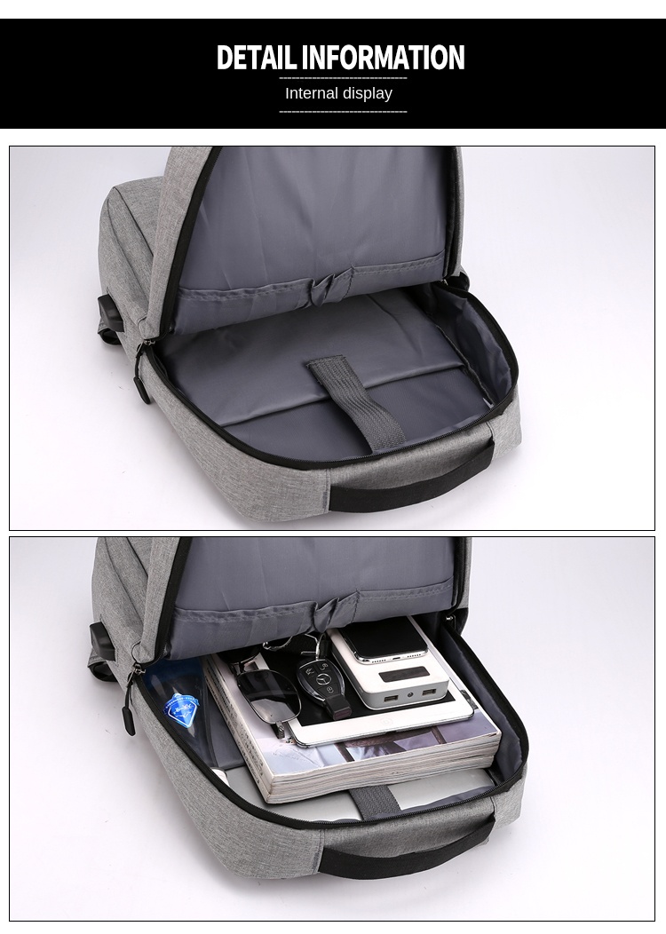 Laptop Backpack with USB Charging Port – Waterproof