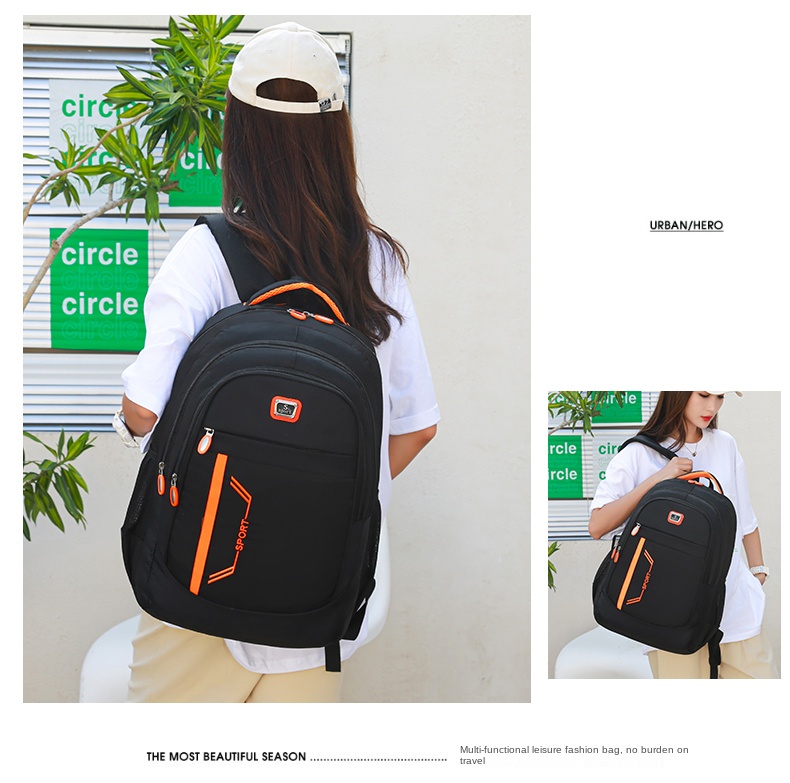 Lightweight Laptop Backpack – Minimalist Water-Resistant Bag for School