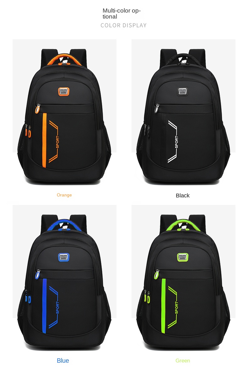 Lightweight Laptop Backpack – Minimalist Water-Resistant Bag for School