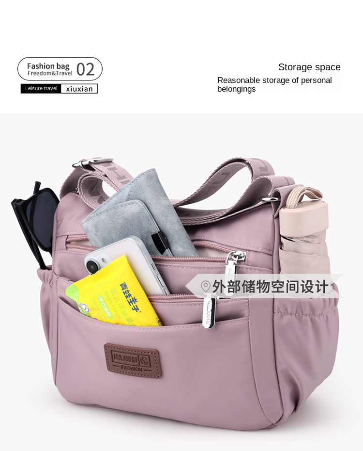 Casual Women’s Crossbody Bag – Lightweight Shoulder Purse for Daily Use