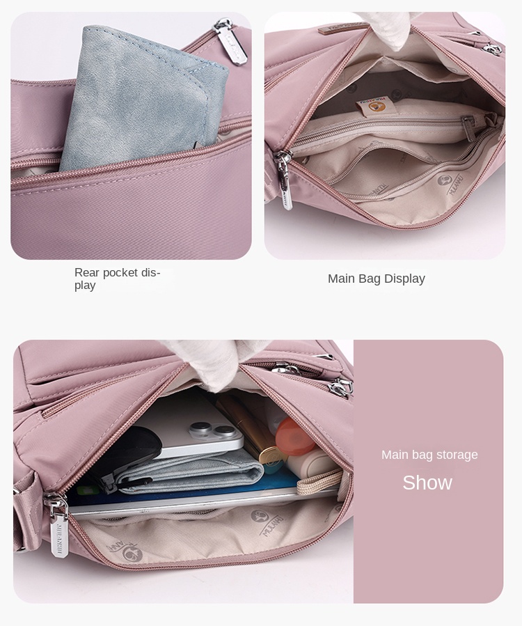 Casual Women’s Crossbody Bag – Lightweight Shoulder Purse for Daily Use