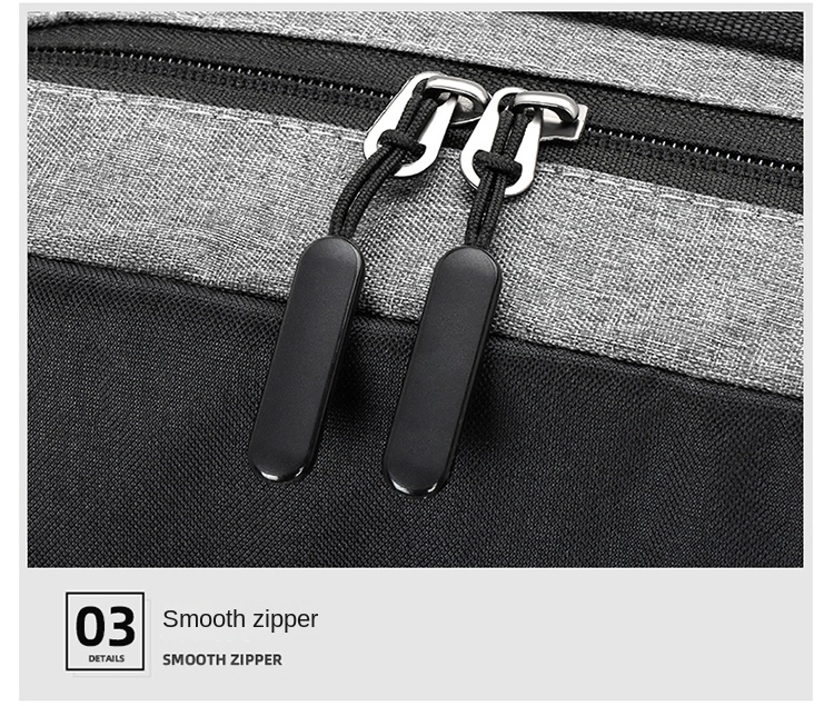 3-Piece Laptop Bag Set – Waterproof Backpack with Shoulder Pouch