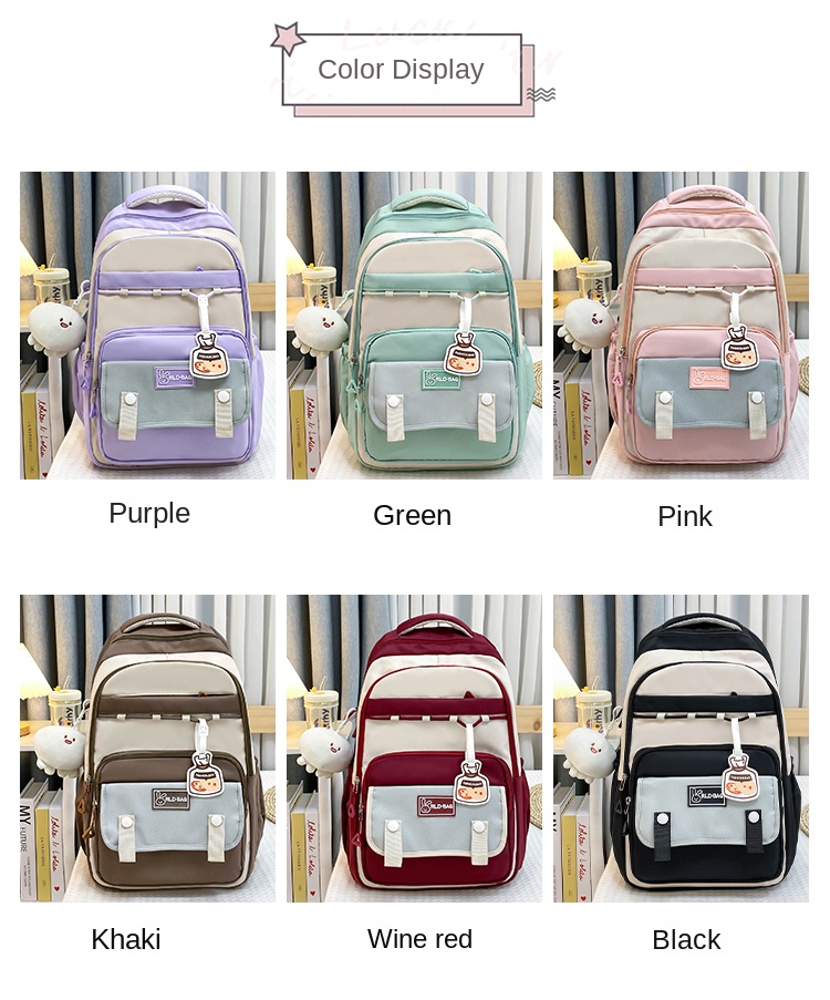 Lightweight Student Backpack – Water-Resistant School Bag for Boys