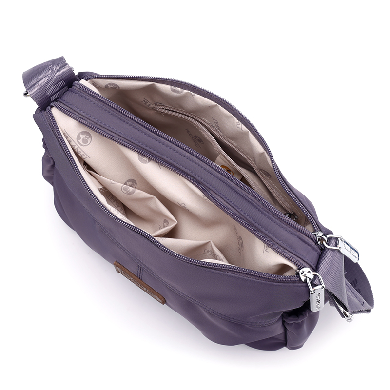 Anti-Theft Nylon Crossbody Bag for Women – Travel Shoulder Bag with RFID Pocket