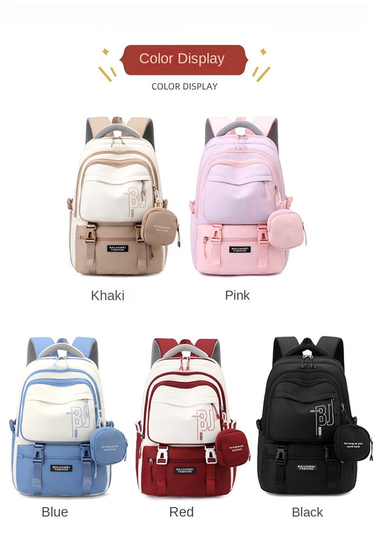 Classic Student Backpack for School – Lightweight