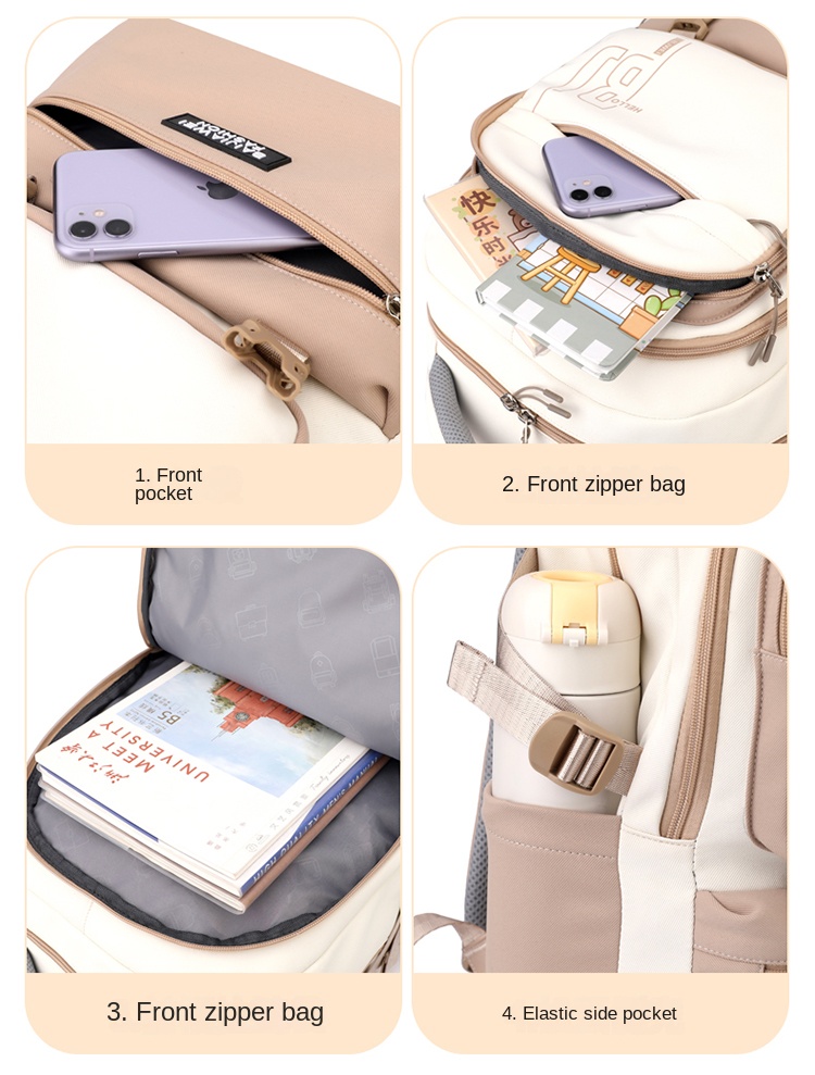 Classic Student Backpack for School – Lightweight