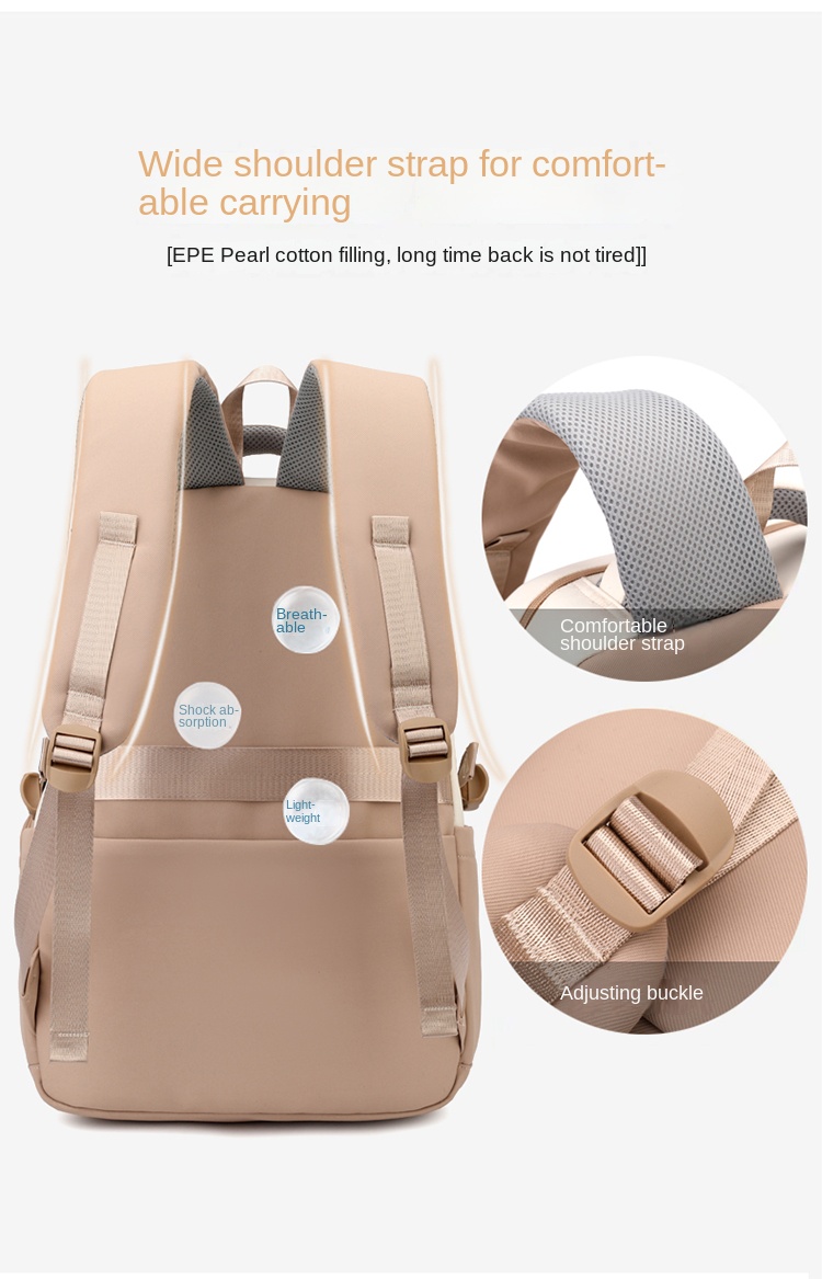 Classic Student Backpack for School – Lightweight