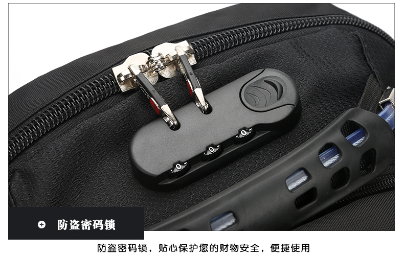 Slim Business Laptop Backpack – Anti-Theft