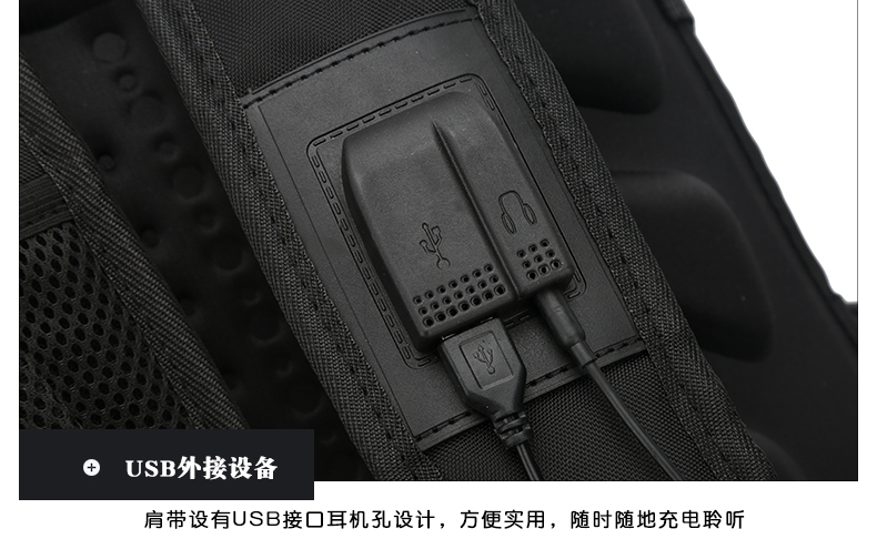 Slim Business Laptop Backpack – Anti-Theft
