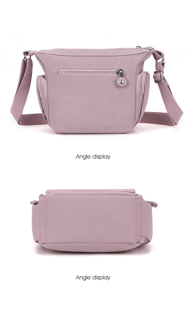 Women's Nylon Crossbody Bag – Lightweight, Waterproof Shoulder Purse for Travel