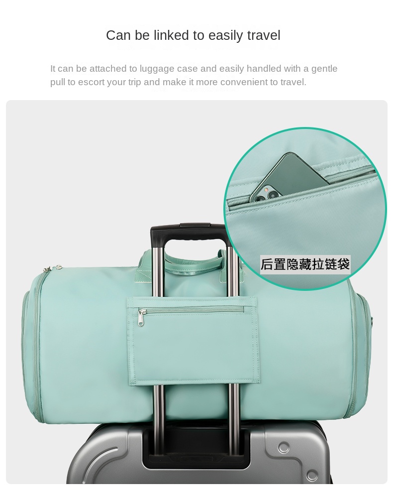 Casual Gym Duffle Bag – Lightweight Sports Bag for Fitness, Travel