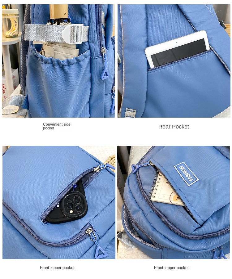 Trendy Lightweight School Backpack for Teens – Stylish