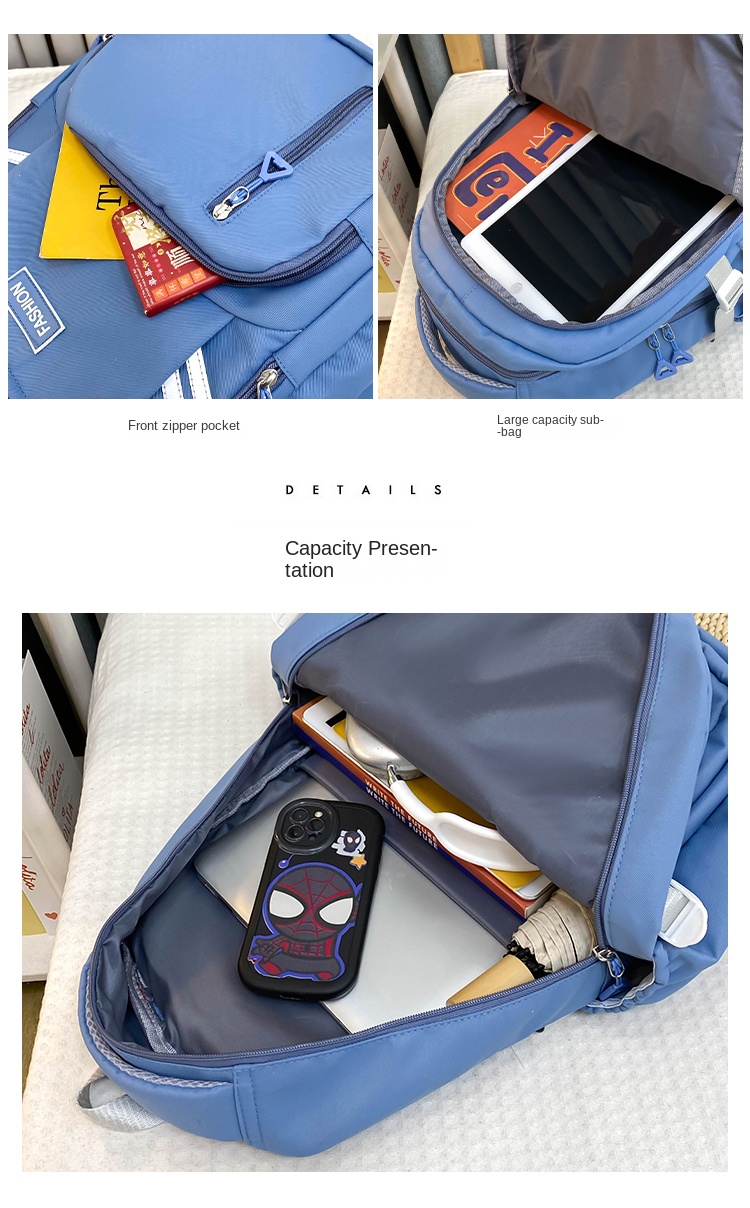 Trendy Lightweight School Backpack for Teens – Stylish