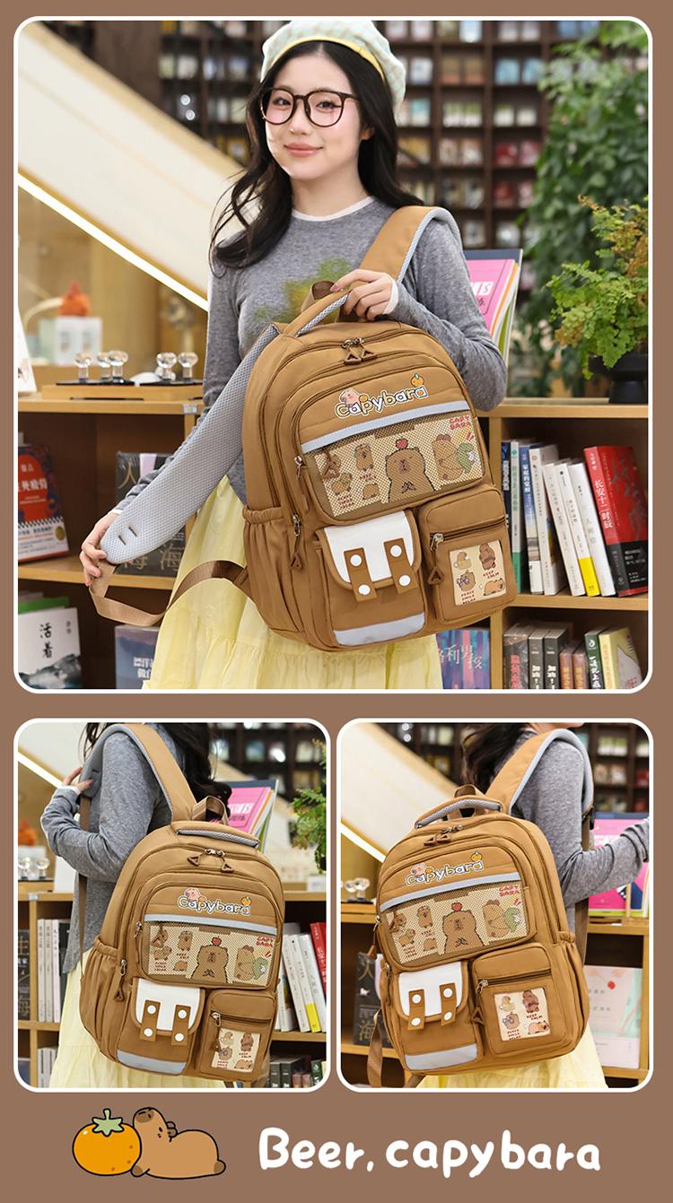 Cute Backpack for Girls – Lightweight, Waterproof