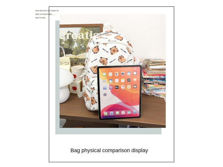 Minimalist Student Backpack – Slim, Stylish
