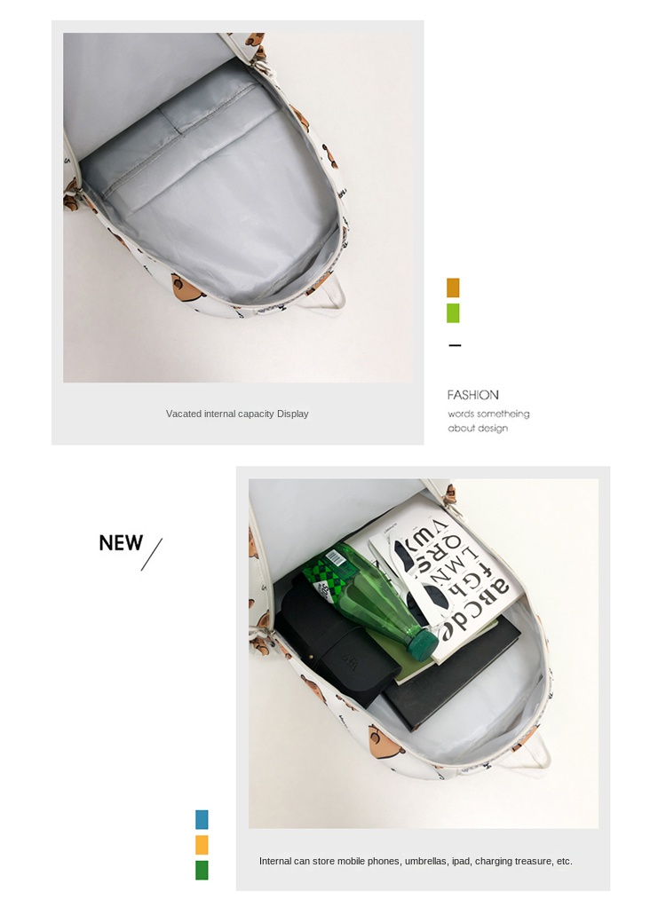 Minimalist Student Backpack – Slim, Stylish