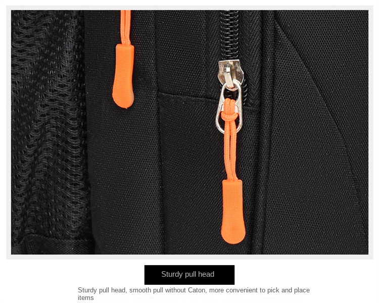Large Capacity School Backpack with Multi-Layer Organizer Pockets