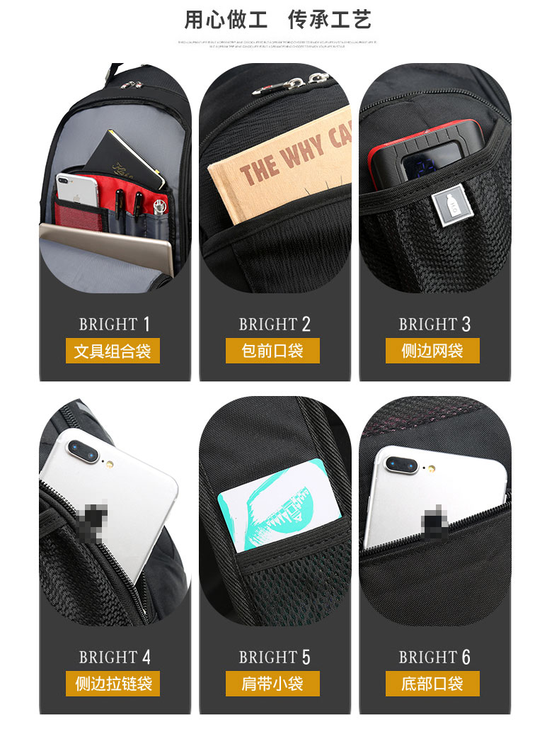 Waterproof Laptop Backpack – Slim, Durable