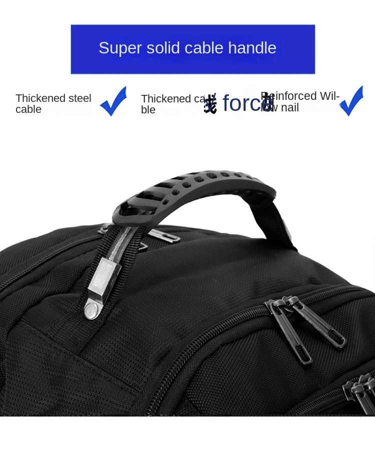USB Charging Laptop Backpack – Waterproof Business Travel Bag with Anti-Theft Design