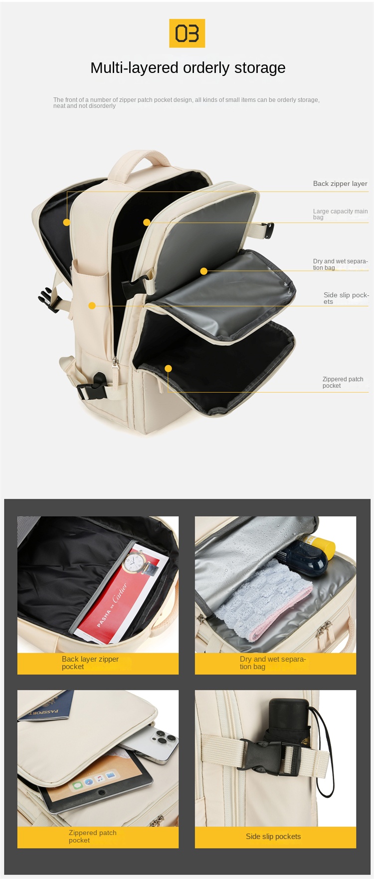 Slim Laptop Backpack with USB Charging Port – Lightweight Tech Bag for College