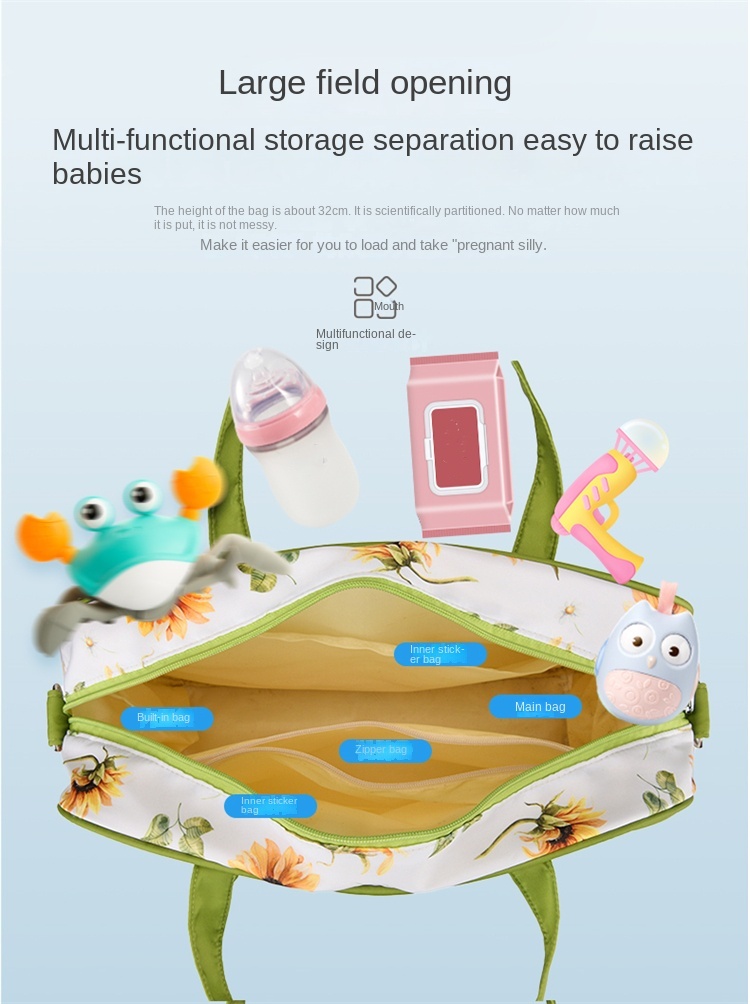 Large Capacity Mommy Backpack – Smart Storage