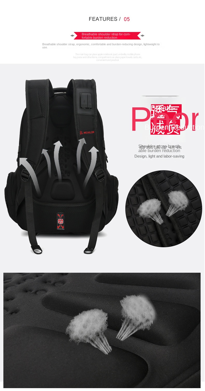 Modern Laptop Backpack – Unisex, Water-Resistant