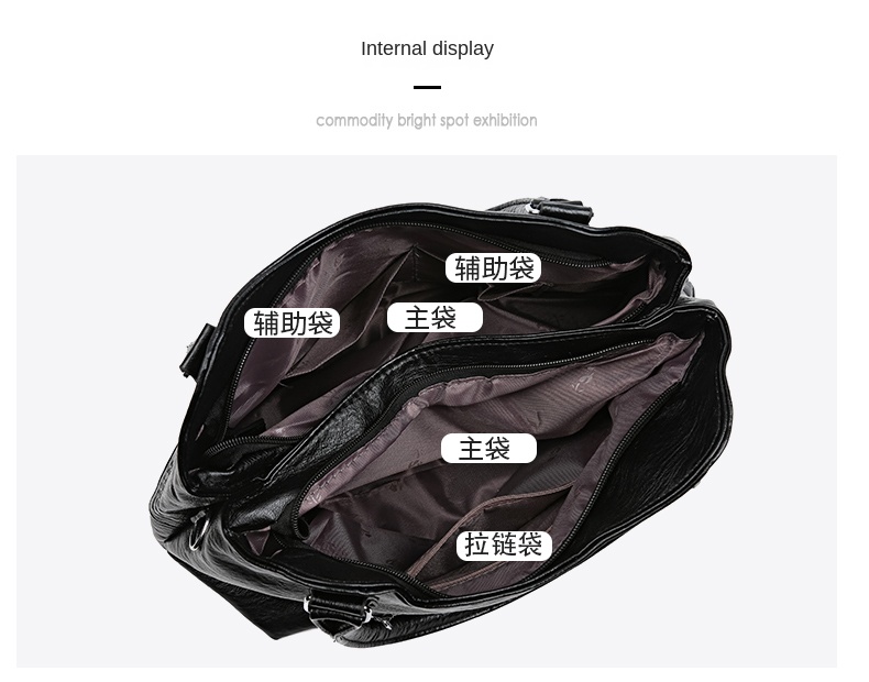 Minimalist PU Leather Shoulder Bag – Lightweight Everyday Crossbody