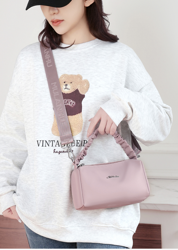 Retro PU Leather Shoulder Bag – Vintage Flap Style with Buckle