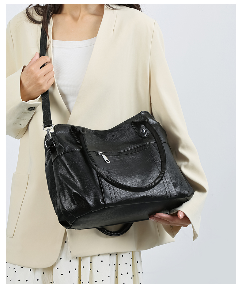 Small PU Leather Handbag – Elegant Top-Handle Mini Purse