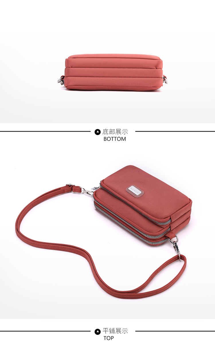 Chic Women’s Nylon Crossbody Bag – Lightweight
