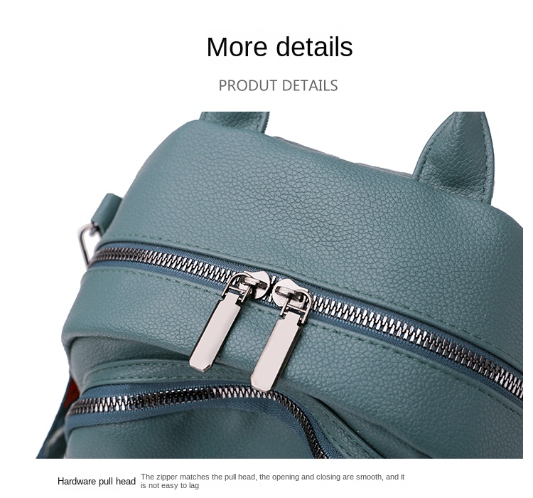 Women's Faux Leather PU Backpack – Chic