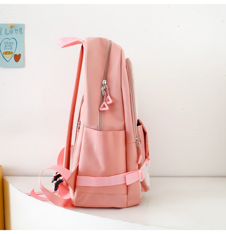 Unisex 5‑Piece School Backpack Combo with Tablet Sleeve