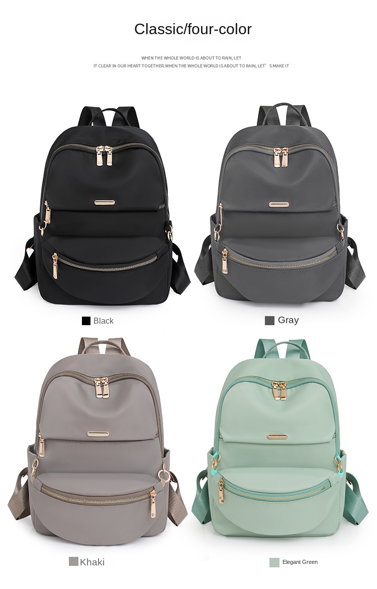 Classic Women’s PU Leather Backpack – Sleek