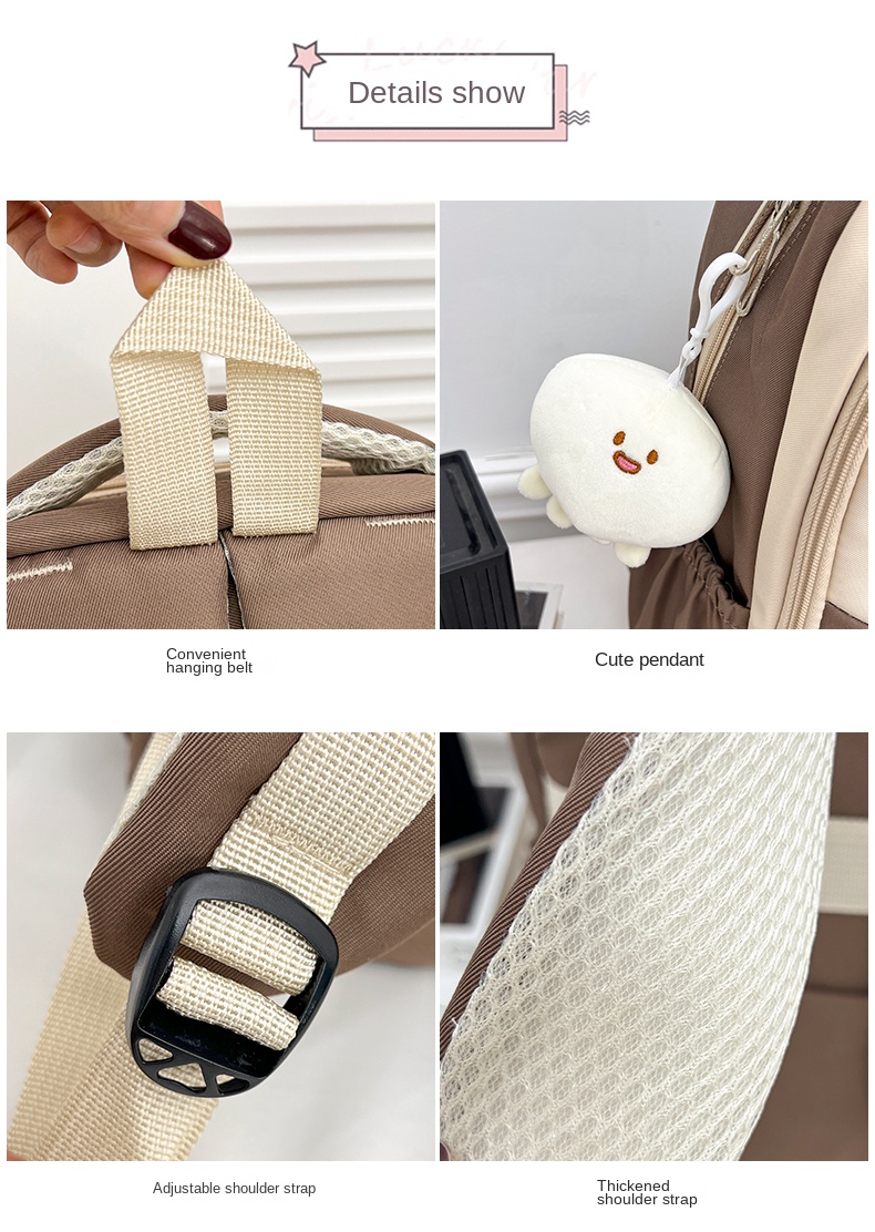 Classic Student Backpack – Spacious, Comfortable