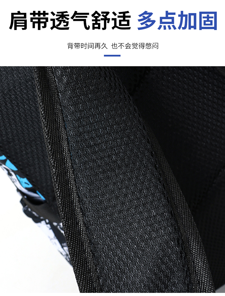 Driver‑Style Shark Mouth Skate Backpack – Edgy