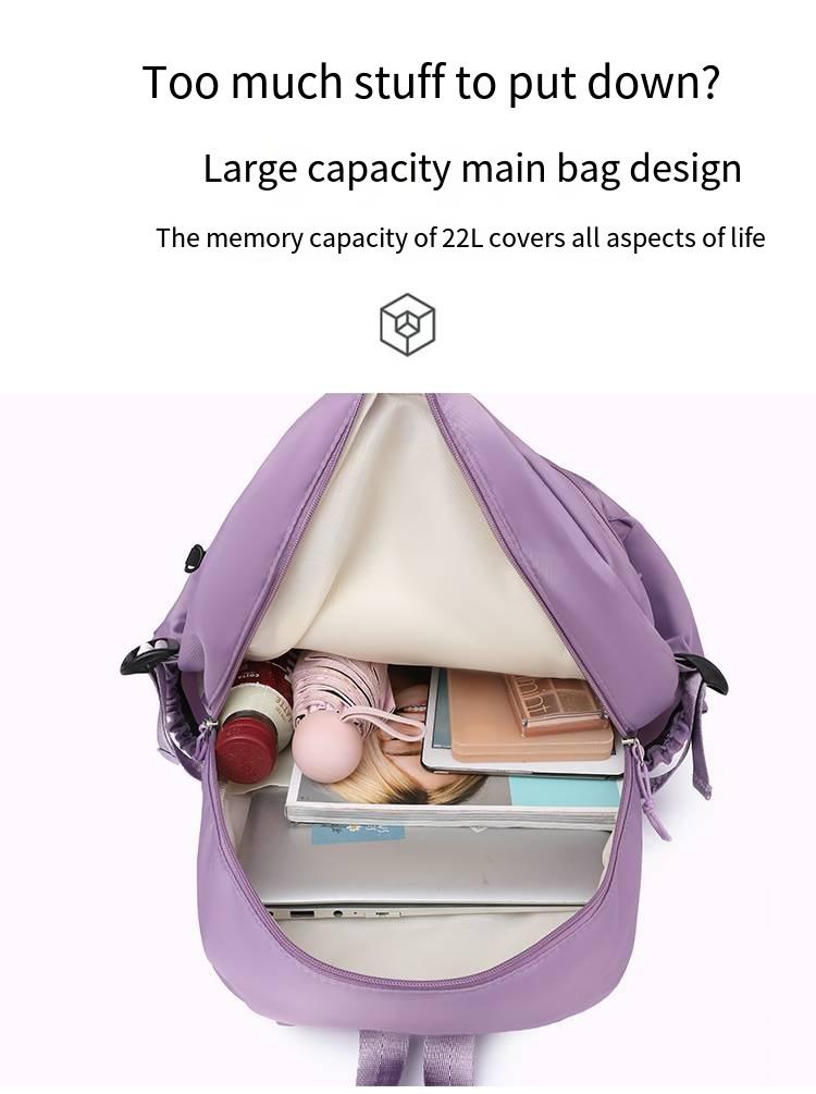 Luminous School Backpack – Glow-in-the-Dark Safety Design