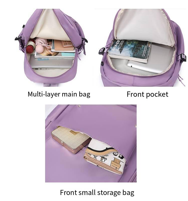 Luminous School Backpack – Glow-in-the-Dark Safety Design