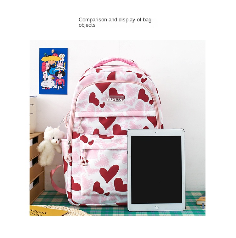 4-Piece Student Backpack Kit – Backpack, Shoulder Bag, Lunch Box
