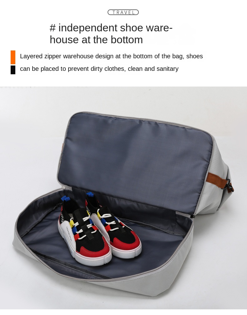 Large Waterproof Travel Duffel Bag – Unisex Lightweight Weekend Tote