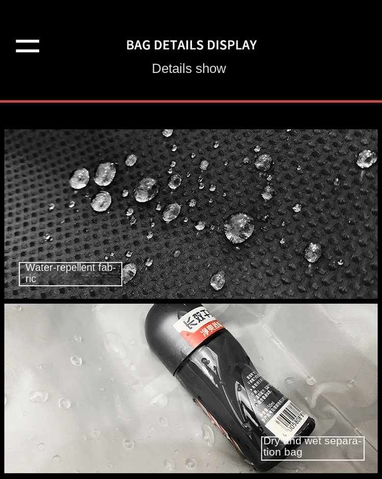 Large Sports Gym Bag with Wet Pocket – Unisex Duffel for Workout