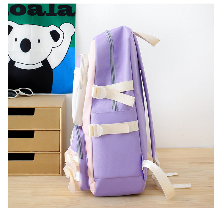 Boys' 5-Piece School Bag Kit – Backpack, Lunch Bag, Pencil Case, Shoulder Bag