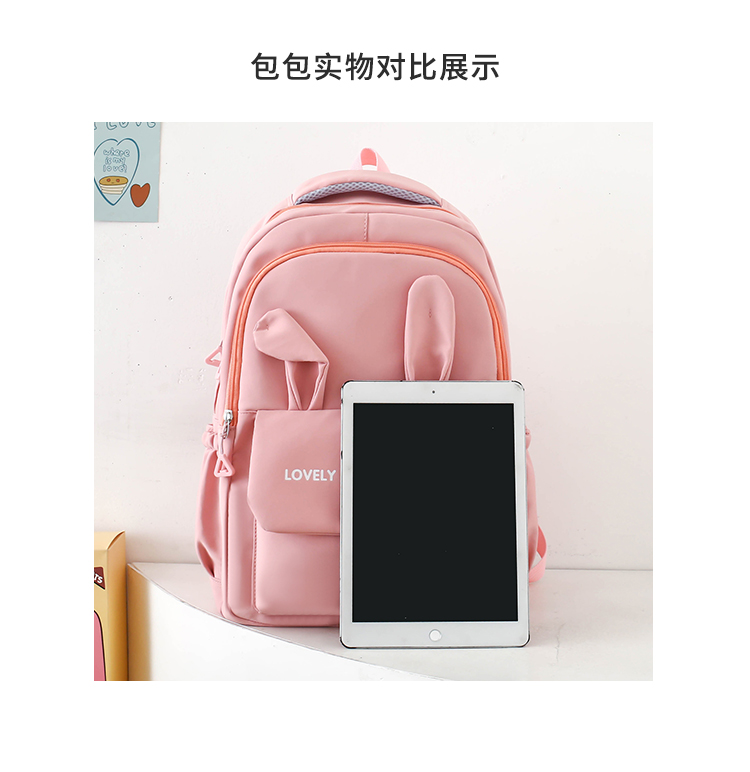 4-Piece Student Backpack Set – School Bag with Lunch Tote, Pencil Case