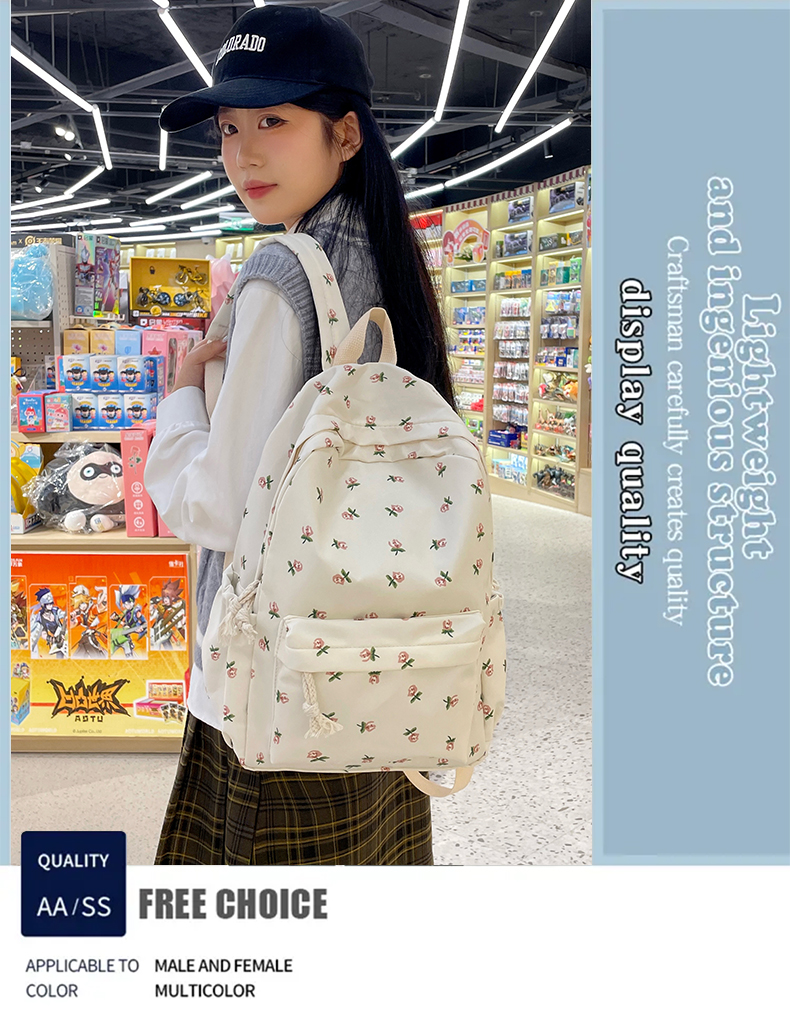 Water-Resistant Student Backpack – Multi-Compartment Bookbag for School and Travel